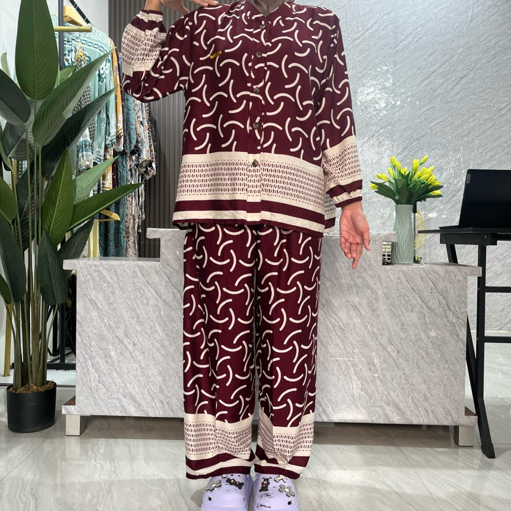 MANISA One Set Wanita Rayon Viscose
